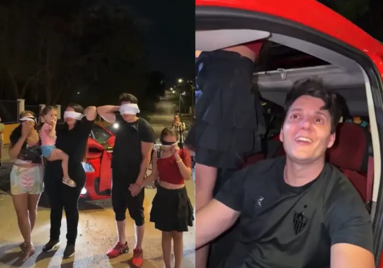 Motoboy que salvou menina de ataque de abelhas ganha carro e moto de presente - Studio TV