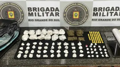Jovem é preso com cocaína, maconha e ecstasy em Nova Prata - Studio TV