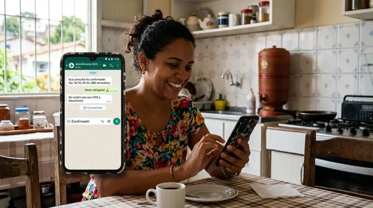 SUS testa uso do WhatsApp para confirmar consultas e reaproveitar vagas - Studio TV