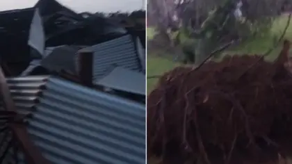 Suspeita de tornado é relatada após temporal causar estragos no Centro-Sul do Paraná - Studio TV
