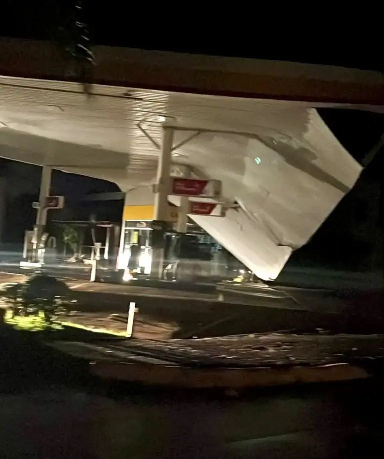 Temporal causa estragos em São Luiz Gonzaga e Santo Antônio das Missões, na região das Missões do RS - Studio TV