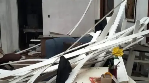 Temporal deixa cerca de 400 casas destelhadas e três residências destruídas em Nova Santa Rita - Studio TV