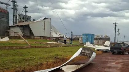 Temporal deixa rastro de destruição em Giruá e Cerro Largo - Studio TV