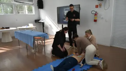 Treinamento “Sala Vermelha” capacita profissionais da saúde em Veranópolis - Studio TV