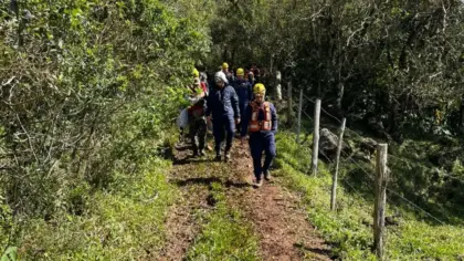 Trilheiros desaparecidos são encontrados após quase 48 horas no cânion Tajuvas - Studio TV