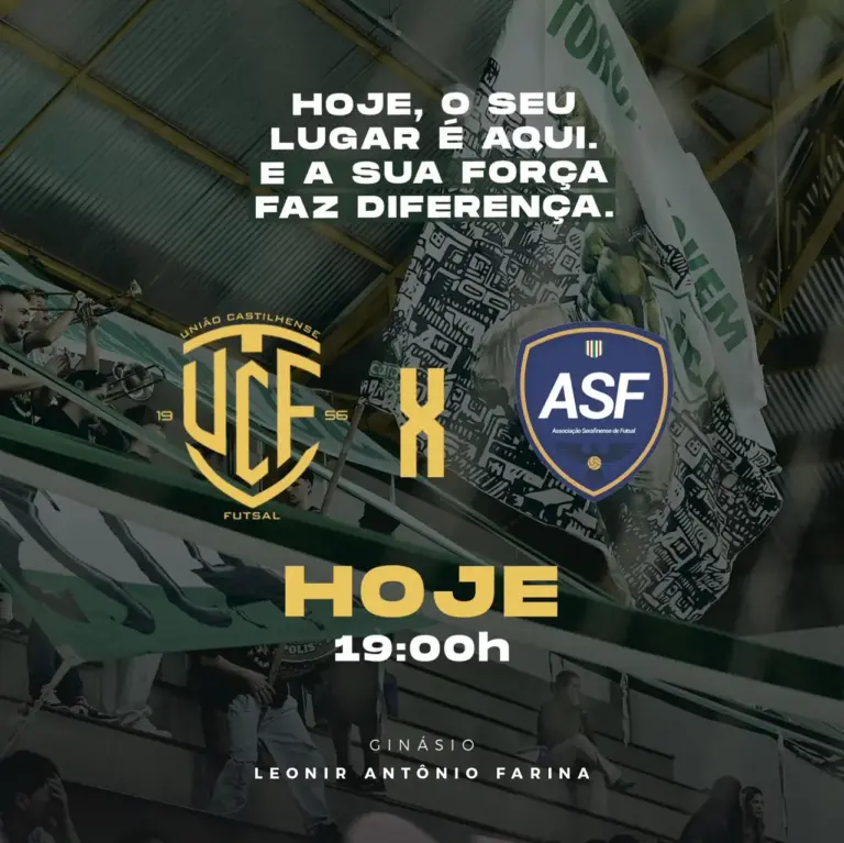 União Castilhense recebe a ASF hoje pelo Gauchão de Futsal Série B - Studio TV