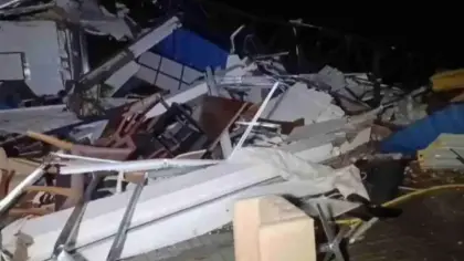 Vendavais com rajadas acima de 100 km/h deixam um morto e provocam destruição no Paraná - Studio TV