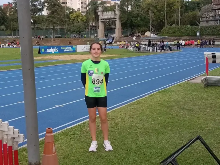 Veranense Luísa Cardozo Borges se destaca no Campeonato Gaúcho de Atletismo Sub-16 - Studio TV