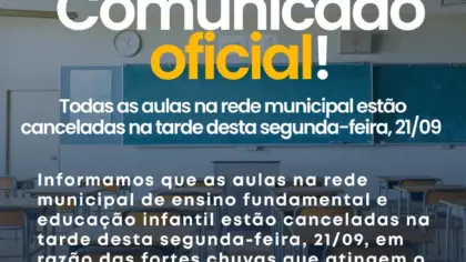 Veranópolis cancela aulas da rede municipal na tarde desta segunda-feira devido às fortes chuvas - Studio TV
