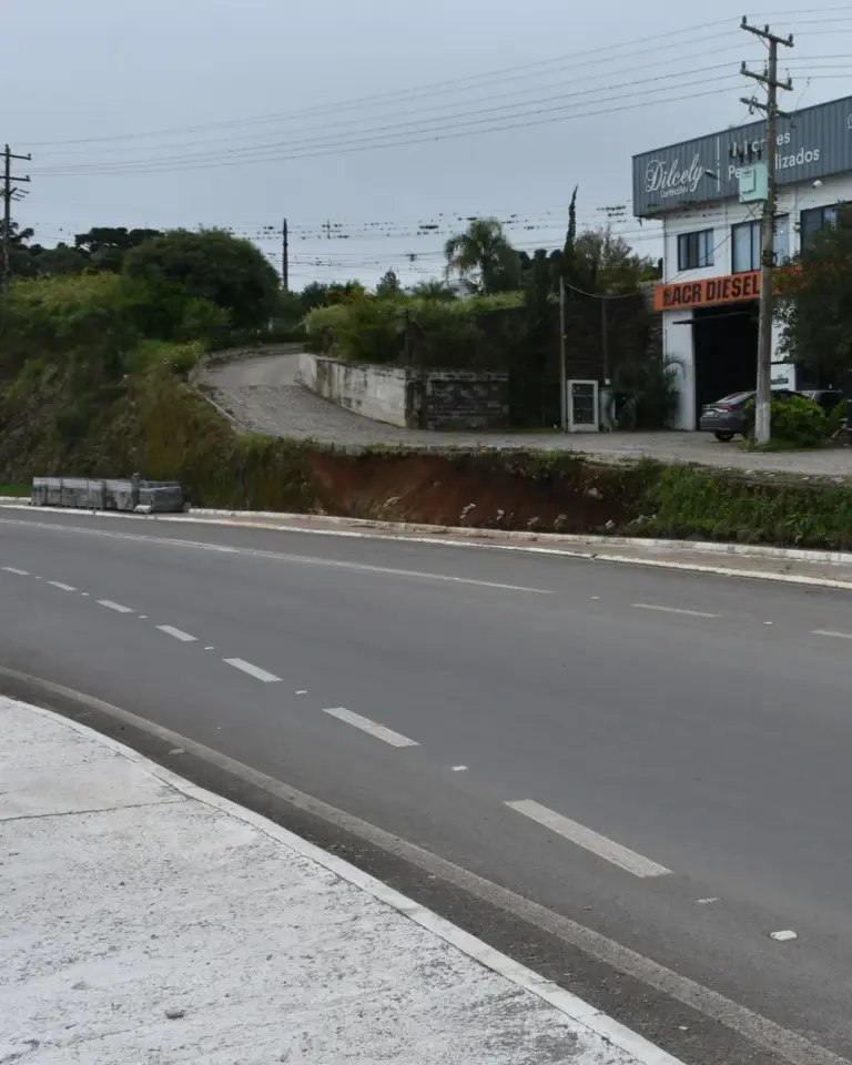 Veranópolis constrói muro de contenção no acesso à comunidade de Nossa Senhora Auxiliadora - Studio TV