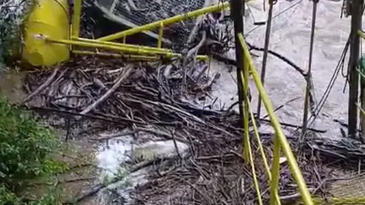 Veranópolis enfrenta falta de água após cheia arrastar balsa de captação no Rio Retiro - Studio TV
