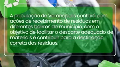 Veranópolis terá ações de recebimento de resíduos em quatro bairros até dezembro - Studio TV