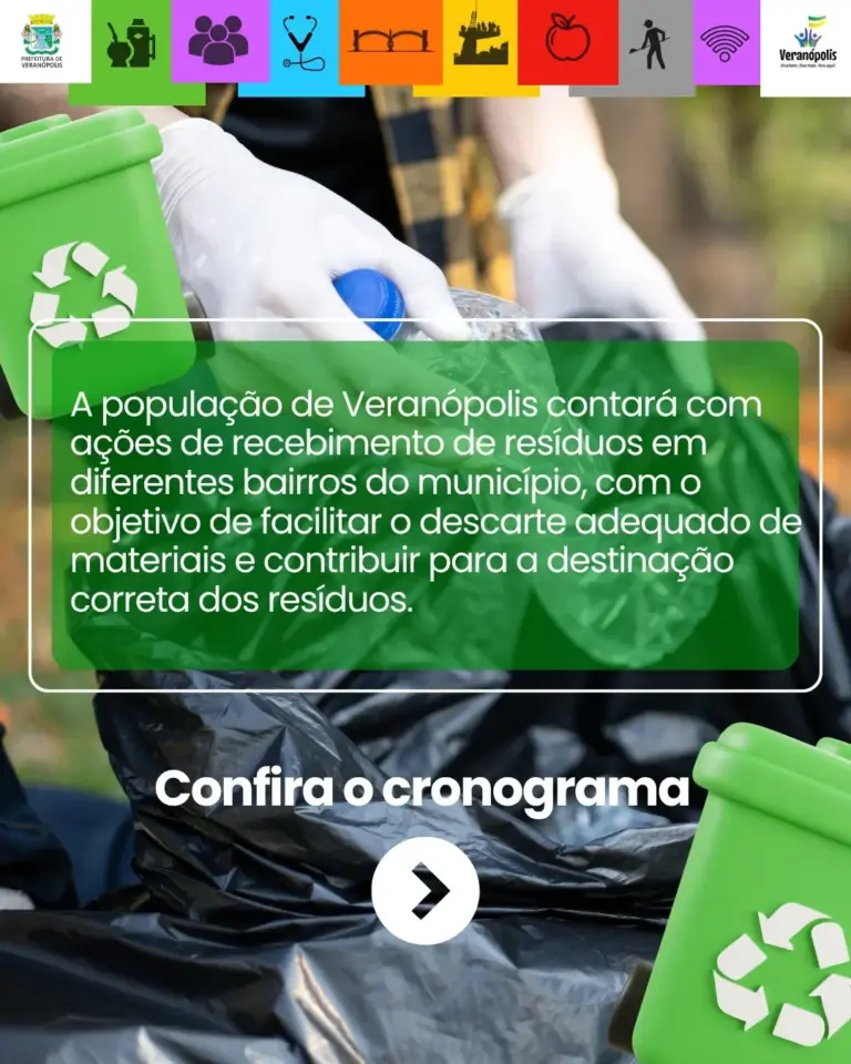 Veranópolis terá ações de recebimento de resíduos em quatro bairros até dezembro - Studio TV