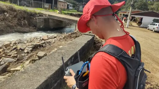 Vítima é encontrada sem vida às margens do Rio São Marcos após enxurrada - Studio TV
