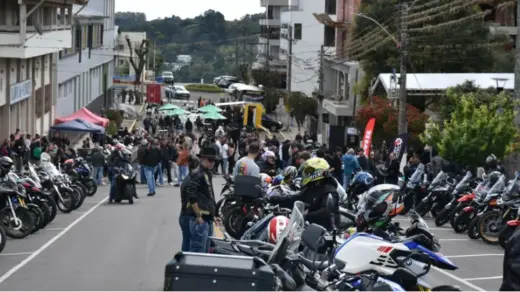 1º MotoMel reúne mais de mil motociclistas e recebe avaliação positiva em Veranópolis - Studio TV