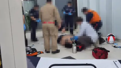 Adolescente fica gravemente ferido após cair do terceiro andar de shopping em Caxias do Sul - Studio TV