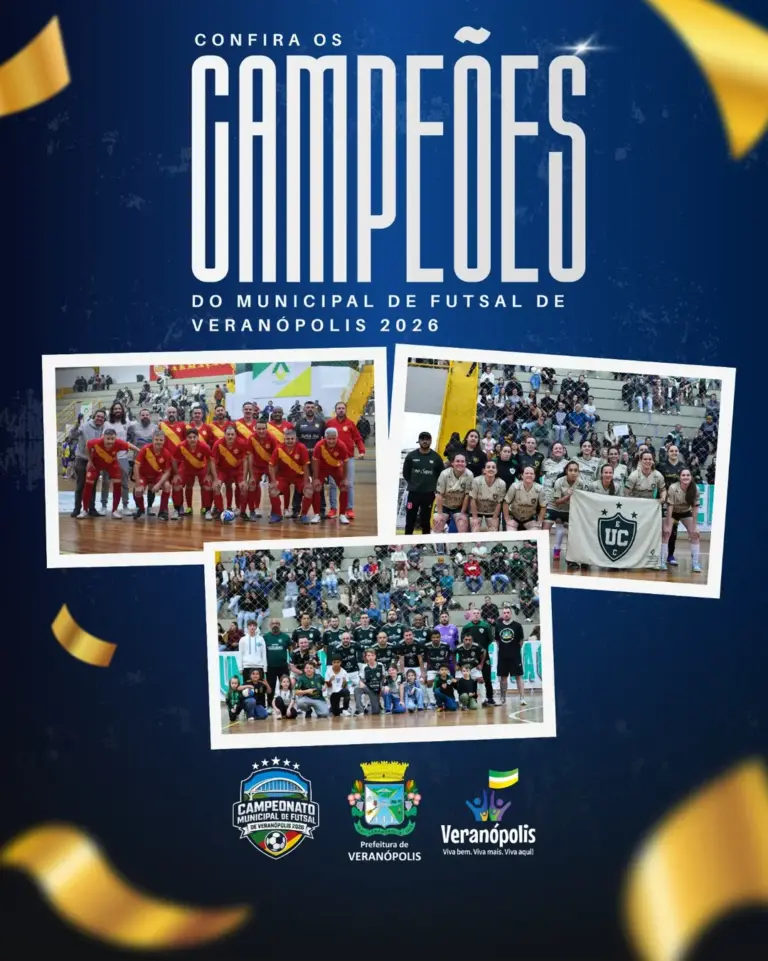 Armação e União Castilhense conquistam títulos nas finais do Campeonato Municipal de Futsal de Veranópolis - Studio TV