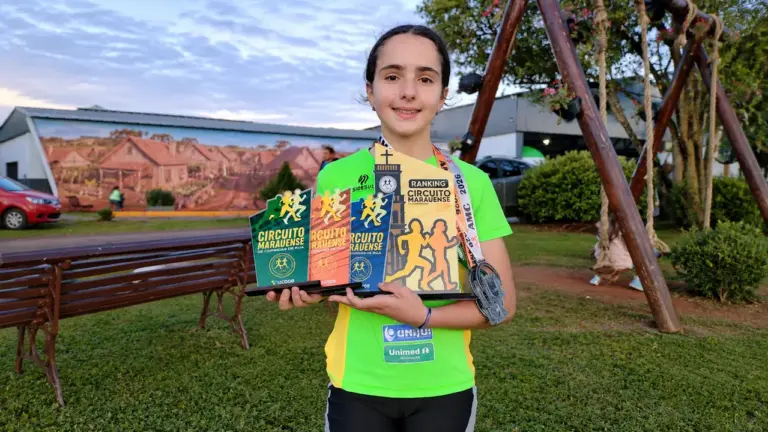 Atleta de Veranópolis, Luísa Cardozo Borges conquista título de campeã do Circuito de Corridas de Marau 2026 - Studio TV