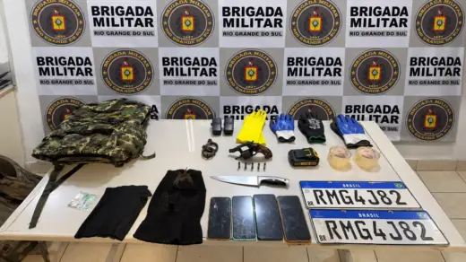 BM prende sete após roubo de cobre e agressão a vigilante em subestação de Igrejinha - Studio TV