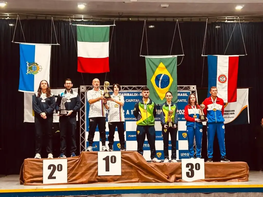 Brasil conquista três medalhas no Mundial de Bocha 2026 com participação de representante da Bochófila Planalto - Studio TV