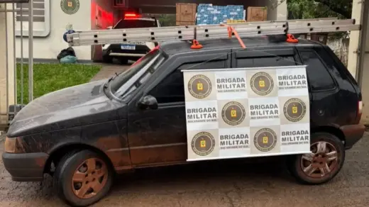 Brigada Militar apreende mais de 7 mil maços de cigarros contrabandeados em Ibirubá - Studio TV