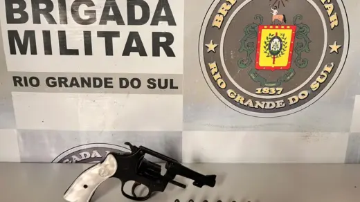 Brigada Militar apreende revólver e munições em Caxias do Sul - Studio TV