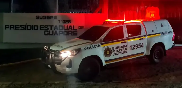 Brigada Militar captura foragido de 21 anos no Centro de Serafina Corrêa - Studio TV