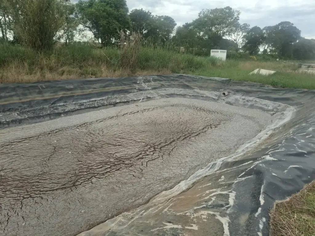 Estruturas e áreas vistoriadas durante fiscalização ambiental em Passo Fundo