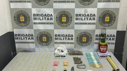 Brigada Militar prende casal e apreende 315 comprimidos de ecstasy em Caxias do Sul - Studio TV