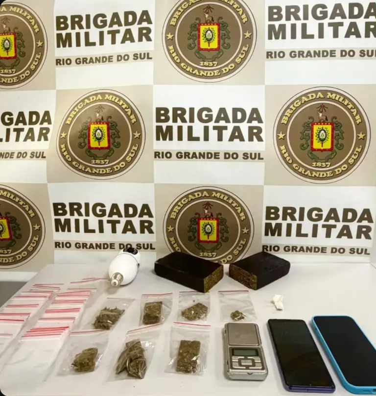 Brigada Militar prende dois homens e apreende drogas em Santo Antônio da Patrulha - Studio TV