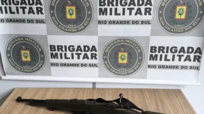 Brigada Militar prende homem e apreende fuzil calibre 7,62 mm em Pinto Bandeira - Studio TV