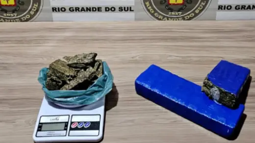 Brigada Militar prende homem por tráfico de drogas e apreende 1,6 kg de maconha em Guaporé - Studio TV