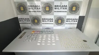 Brigada Militar prende jovem com 258 porções de drogas em Caxias do Sul - Studio TV