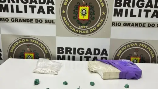 Brigada Militar prende jovem e apreende cerca de 1 kg de cocaína em Serafina Corrêa - Studio TV