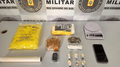 Brigada Militar prende mulher e apreende mais de 1,5 kg de cocaína e crack em Caxias do Sul - Studio TV