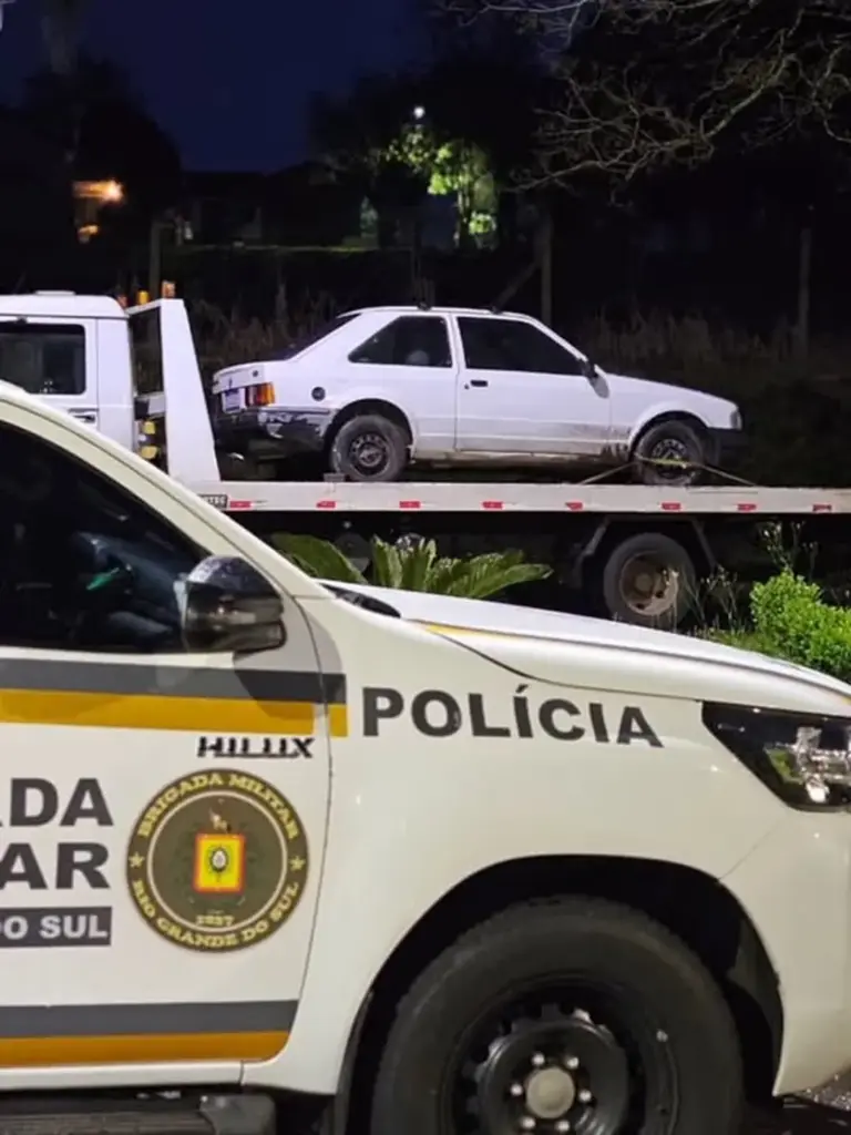 Brigada Militar prende suspeito de furto de veículo em Guaporé - Studio TV