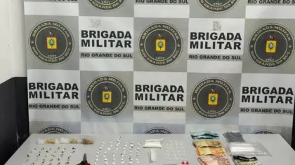 Brigada Militar prende três homens por tráfico de drogas no bairro Esplanada, em Caxias do Sul - Studio TV