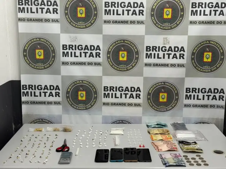 Brigada Militar prende três homens por tráfico de drogas no bairro Esplanada, em Caxias do Sul - Studio TV