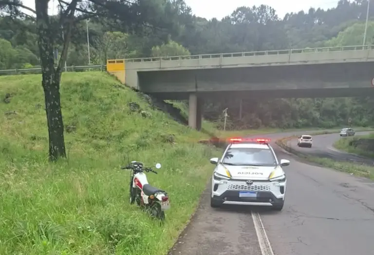 Brigada Militar recupera motocicleta furtada em Garibaldi - Studio TV
