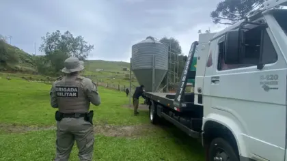 Brigada Militar recupera objetos agrícolas furtados em Caxias do Sul - Studio TV