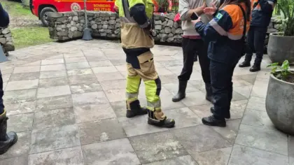 Buscas por jovem desaparecido em rio continuam em Gramado - Studio TV