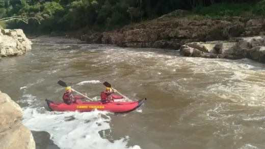 Buscas por jovem desaparecido em rio de Gramado entram no terceiro dia - Studio TV