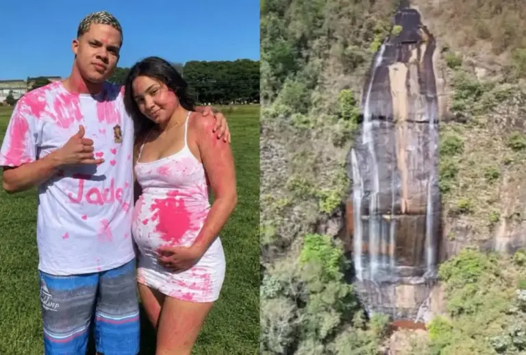 Casal de jovens morre após queda de 85 metros em cachoeira de Minas Gerais; vítimas deixam bebê de 11 meses - Studio TV