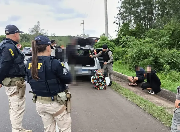 Casal é preso após furtar lojas em Bento Gonçalves e fugir pela ERS-122 - Studio TV