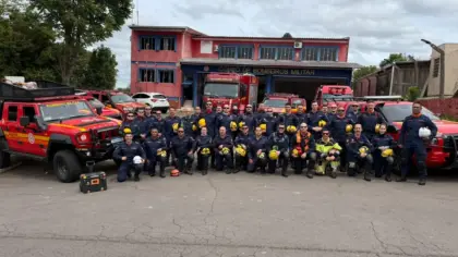 Cerca de 40 bombeiros participam de treinamento de resgate em estruturas colapsadas em Guaporé - Studio TV