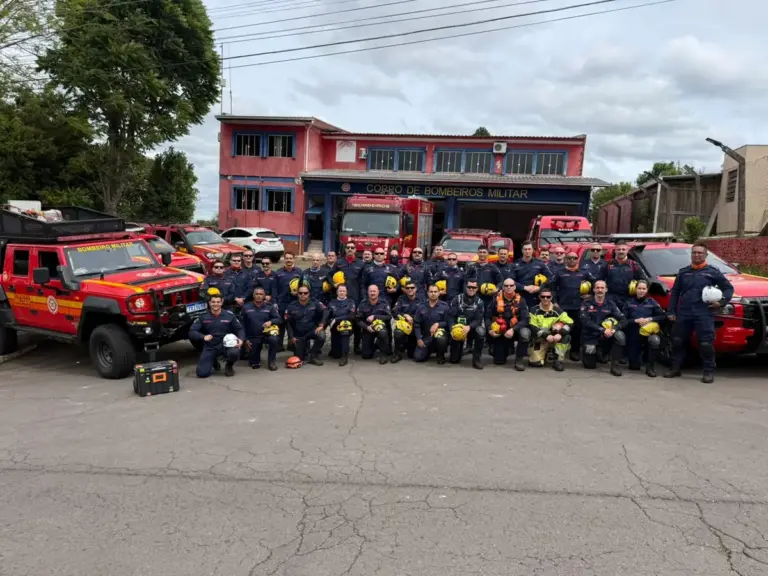 Cerca de 40 bombeiros participam de treinamento de resgate em estruturas colapsadas em Guaporé - Studio TV