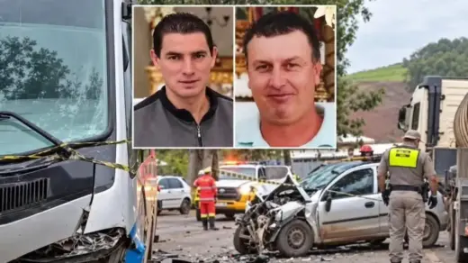 Colisão entre carro e micro-ônibus deixa dois mortos na ERS-126, no Norte do RS - Studio TV