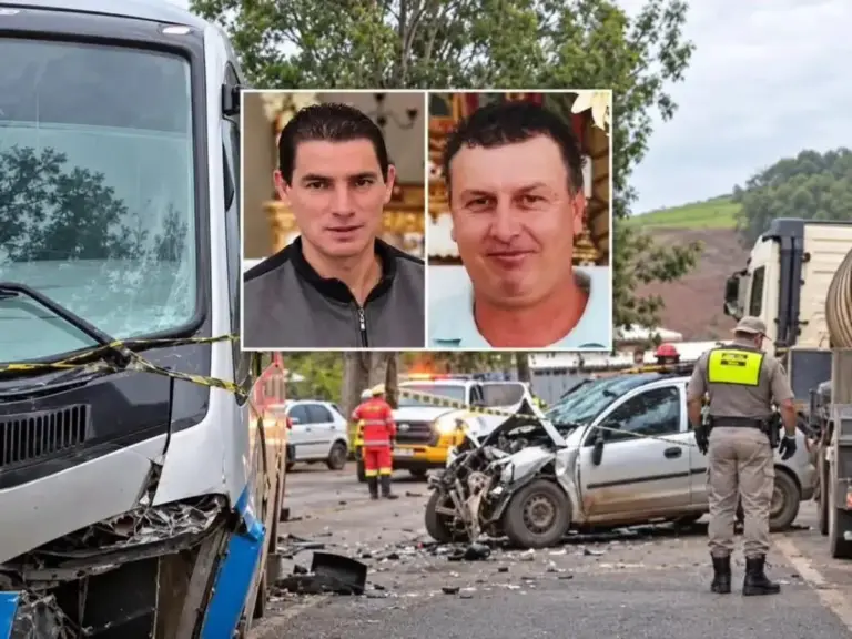 Colisão entre carro e micro-ônibus deixa dois mortos na ERS-126, no Norte do RS - Studio TV