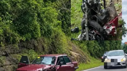 Colisão entre carro e motocicleta deixa duas pessoas feridas na ERS-446, na Serra Gaúcha - Studio TV