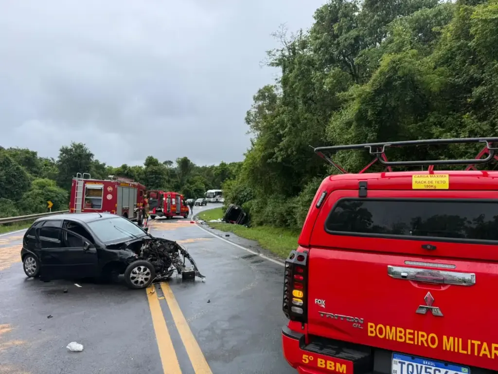 Colisão frontal deixa feridos na BR-470 entre Bento Gonçalves e Veranópolis - Studio TV